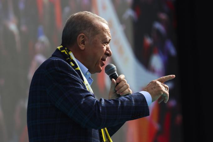 Turški predsednik Recep Tayyip Erdogan se poteguje za nov predsedniški mandat. | Foto: Guliverimage/Vladimir Fedorenko