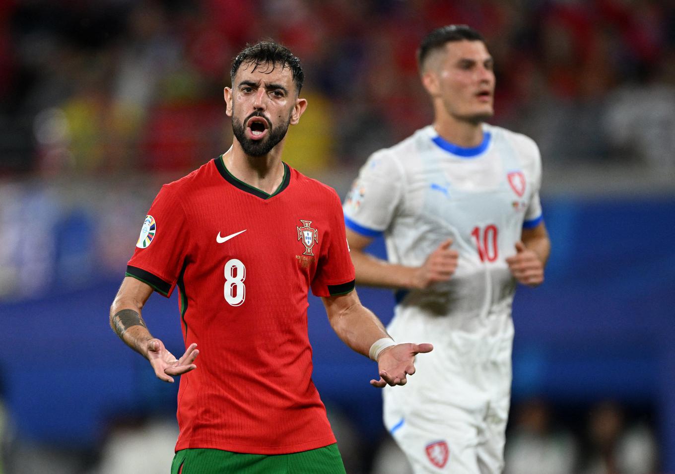 Bruno Fernandes jogará a partida de jubileu 70 por Portugal hoje. Ele marcou 23 gols até agora. | Foto: Reuters