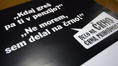 Siva cona črnega dela