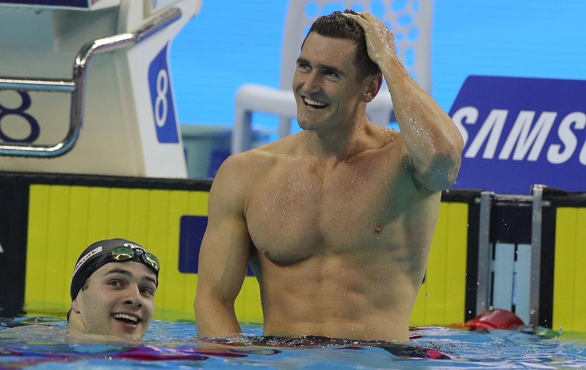 Cameron van der Burgh | Cameron van der Burgh je zmagal na 50 m prsno. | Foto Getty Images