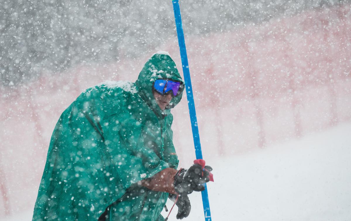 Vitranc 2021 Kranjska Gora | Tako kot danes v Podkorenu, tudi v Švici pričakujejo snežno pošiljko, zaradi katere so odpovedali ponedeljkove treninge. | Foto Grega Valančič/Sportida