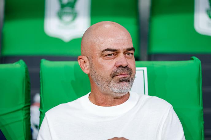 Jugoslav Trenčovski, NK Olimpija | Jugoslav Trenčovski je dobil še enega novega nogometaša. | Foto Aleš Fevžer