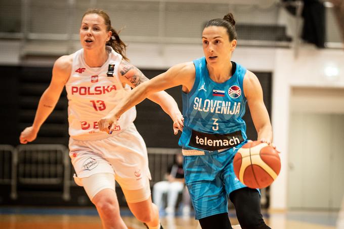 Teja Oblak bo ena izmed najpomembnejših členov ženske košarkarske reprezentance na bližajočem se EuroBasketu v Ljubljani. Opravljala bo tudi vlogo kapetanke. | Foto: Blaž Weindorfer/Sportida