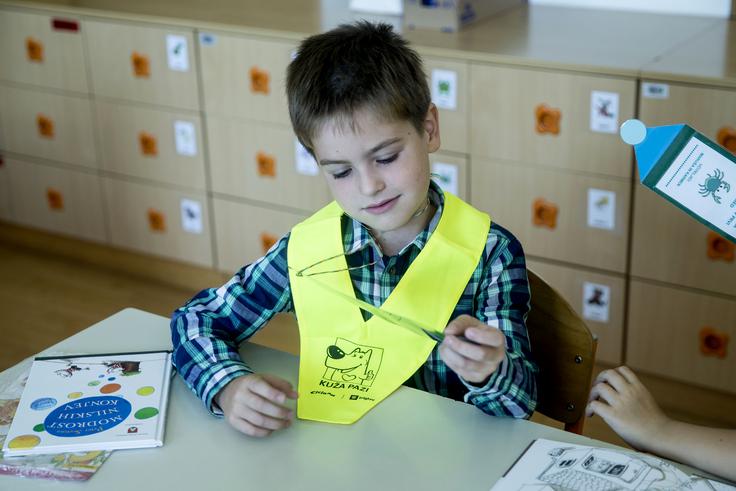 Prvi šolski dan Sostro učenje šola | Foto: Ana Kovač