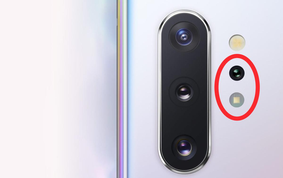 Samsung Galaxy Note 10, Note10+ | Samsung kameri ToF na pametnem telefonu Galaxy Note 10+ pravi DepthVision Camera. | Foto Samsung