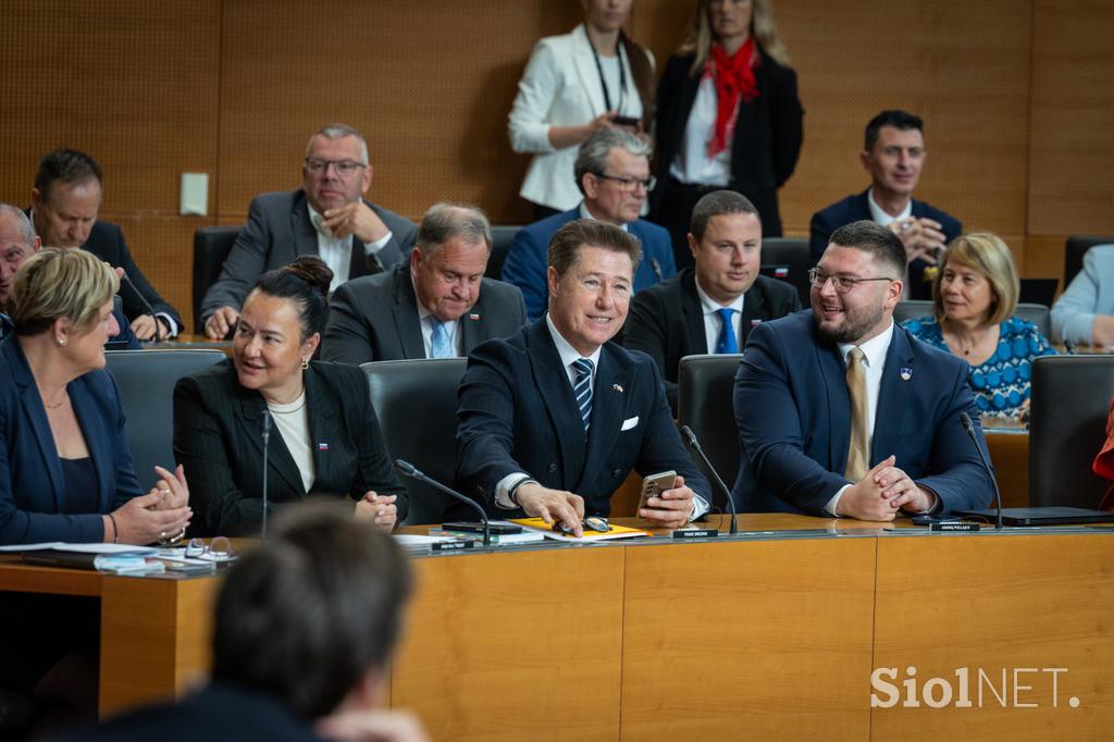 Drćavni zbor, Glasovanje, Janez Janša