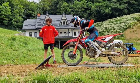 Včeraj zelena luč zdravnikov, danes Gajser že na motorju