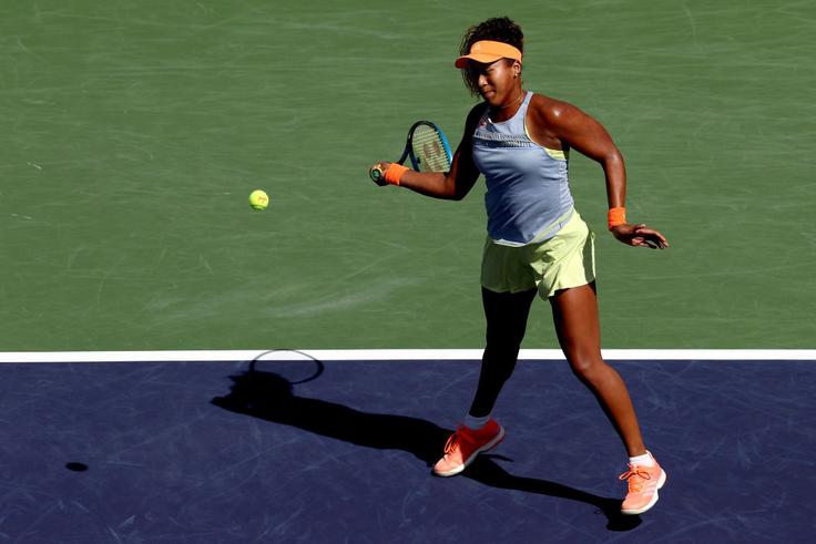 "Ona je glavni razlog, da sem sploh začela igrati tenis. Tolikokrat sem jo spremljala prek televizijskih ekranov, zdaj pa so se mi uresničile sanje," je dejala Osaka. | Foto: Guliverimage/Getty Images