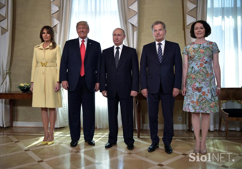 Srečanje Donalda Trumpa in Vladimirja Putina
