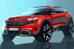 Citroën napoveduje novi crossover C5 aircross, v Evropo konec leta 2018