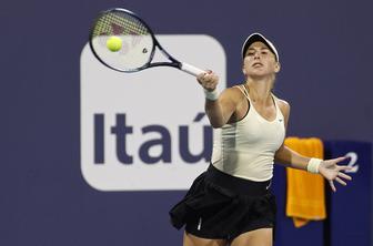 Švicarka Belinda Bencic utrpela poškodbo stegenske mišice