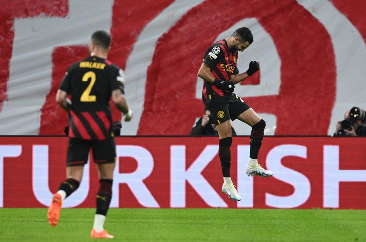 Riyad Mahrez za 1:0 | Foto: Reuters