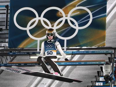 Nika Prevc po hudem boju do olimpijskega srebra