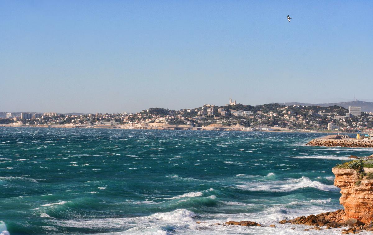 morje, modro morje, Marseille, obala | Foto Shutterstock