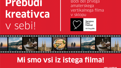 Prebudi kreativca v sebi in postani del  Sarajevo Film Festivala