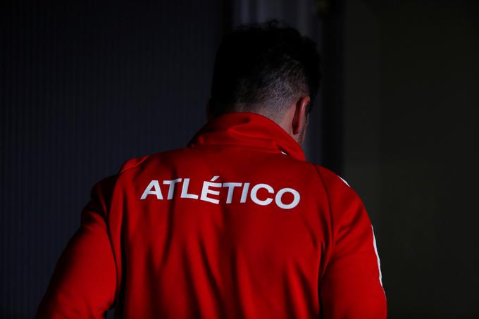 Diego Simeone zaradi kazni ne bo smel voditi Atletica v finalu. | Foto: Reuters