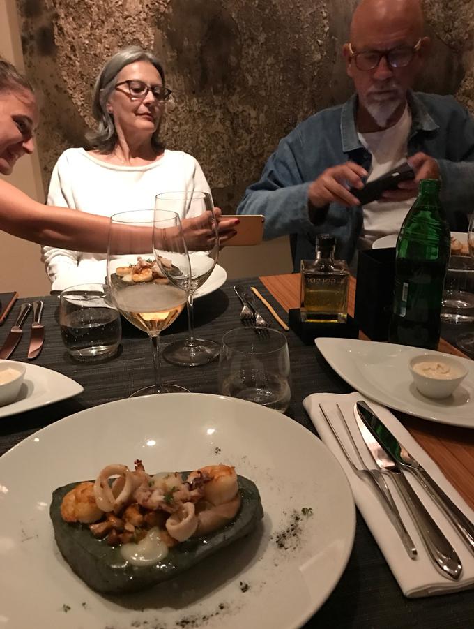 John Malkovich v restavraciji Cubo | Foto: Cubo