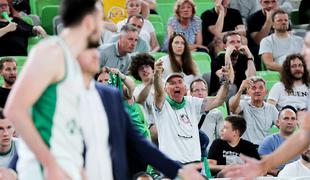 Cedevita Olimpija si je zagotovila prvo zaključno žogico