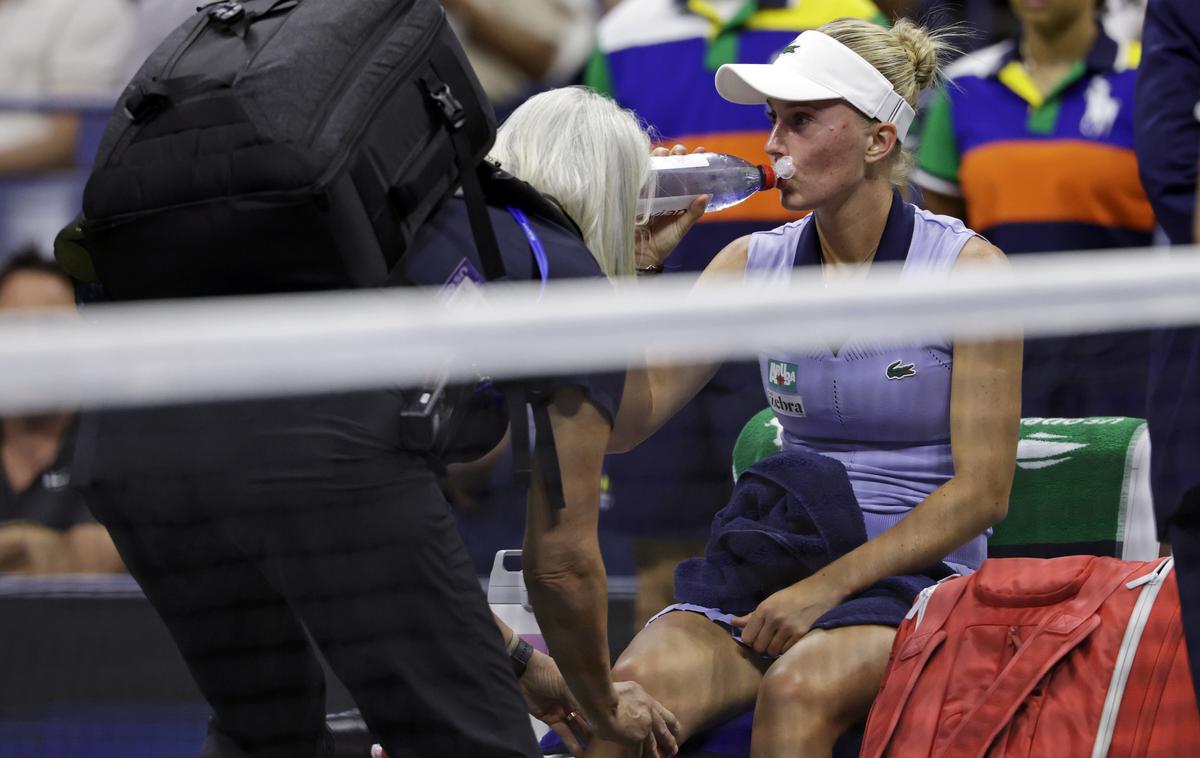 Paolina Kudermatova | Paolina Kudermatova se je poslovila po le treh odigranih igrah. | Foto Guliverimage