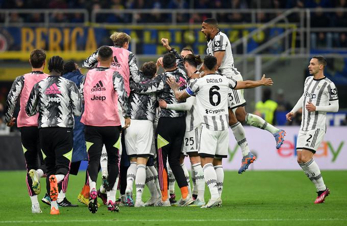 Juventus je premagal Inter. | Foto: Reuters