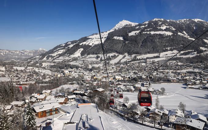 V Kitzbühelu so zaostrili protikoronske ukrepe. | Foto: Reuters