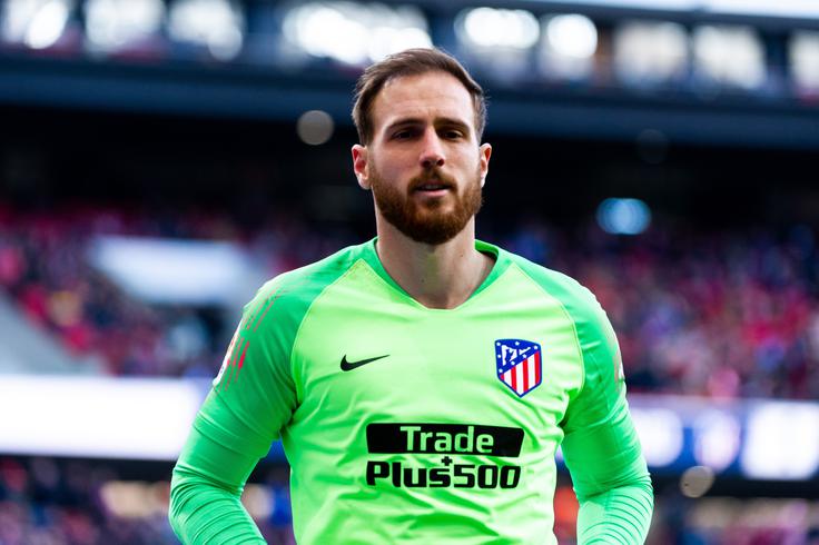Jan Oblak je v karieri ostal nepremagan vsaj na eni tekmi prav proti vsem aktualnim tekmecem v španskem prvenstvu. Kot zadnji se je v njegovo zbirko ''posebnih žrtev'' vpisala še Girona. | Foto: Getty Images