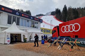 V Kranjski Gori se že pripravljajo na svetovni pokal v alpskem smučanju