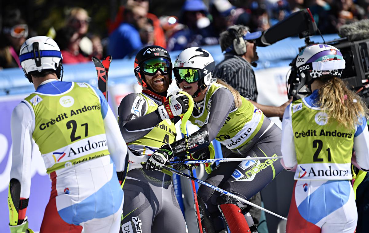 ekipna tekme Soldeu | Švicarji so zmagovalci zadnje ekipne tekme v tej sezoni. | Foto Getty Images