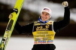 Kofler prvič med zmagovalci novoletne turneje