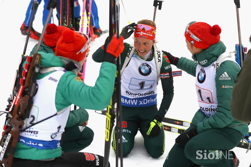 Nemška štafeta biatlon