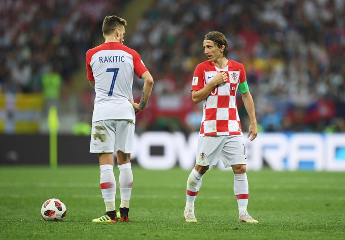 Hrvati trepetajo pred tem, da se bosta poslovila še Luka Modrić in Ivan Rakitić. | Foto: Getty Images