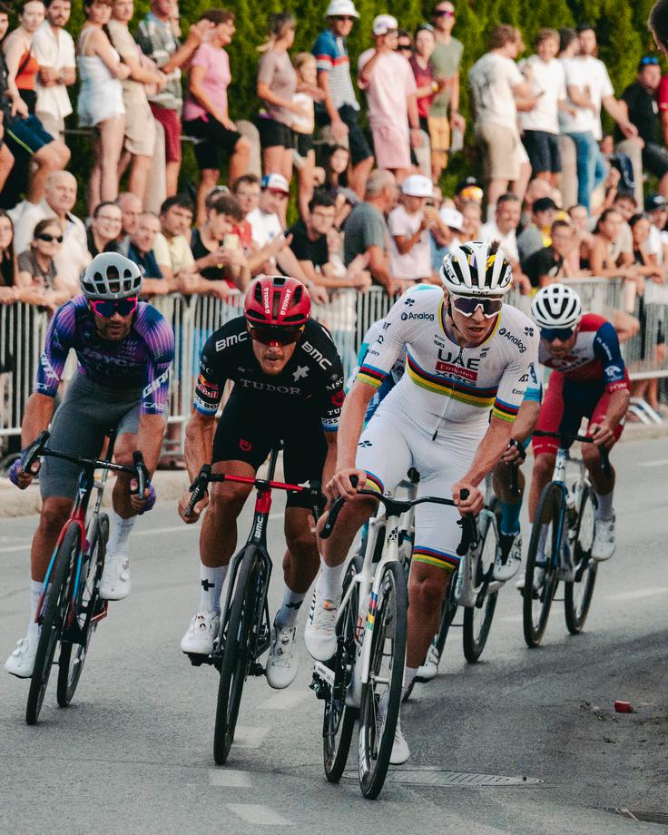 Mezgec je na kriteriju za Pokal Tadeja Pogačarja v Komendi lani zaostal samo za Pogačarjem. | Foto: Alen Milavec