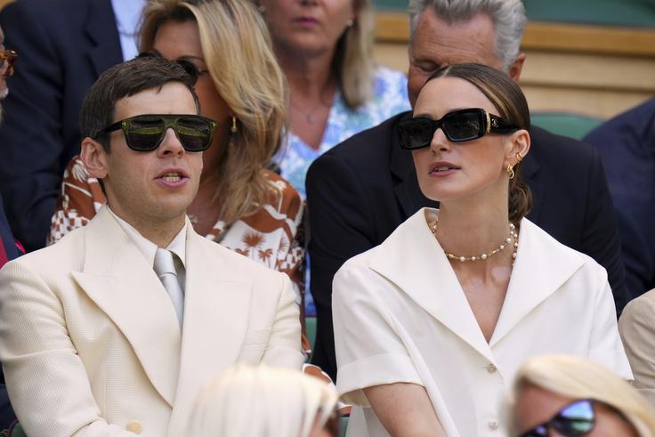 Righton in Knightley na lanskem turnirju v Wimbledonu | Foto: Guliverimage