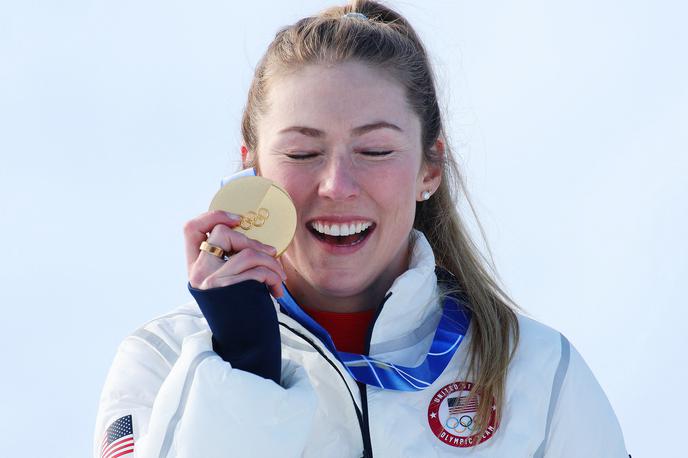 Mikaela Shiffrin | Mikaela Shiffrin je osvojila zlato odličje. | Foto Reuters
