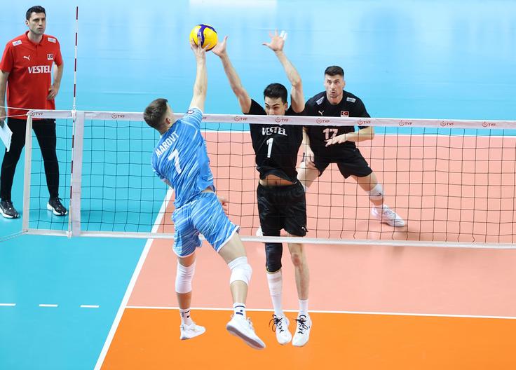 slovenska odbojkarska reprezentanca Turčija | Foto: TVF