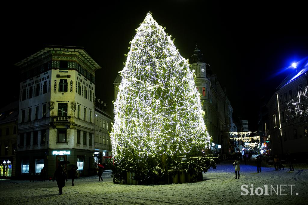 sneg v Ljubljani