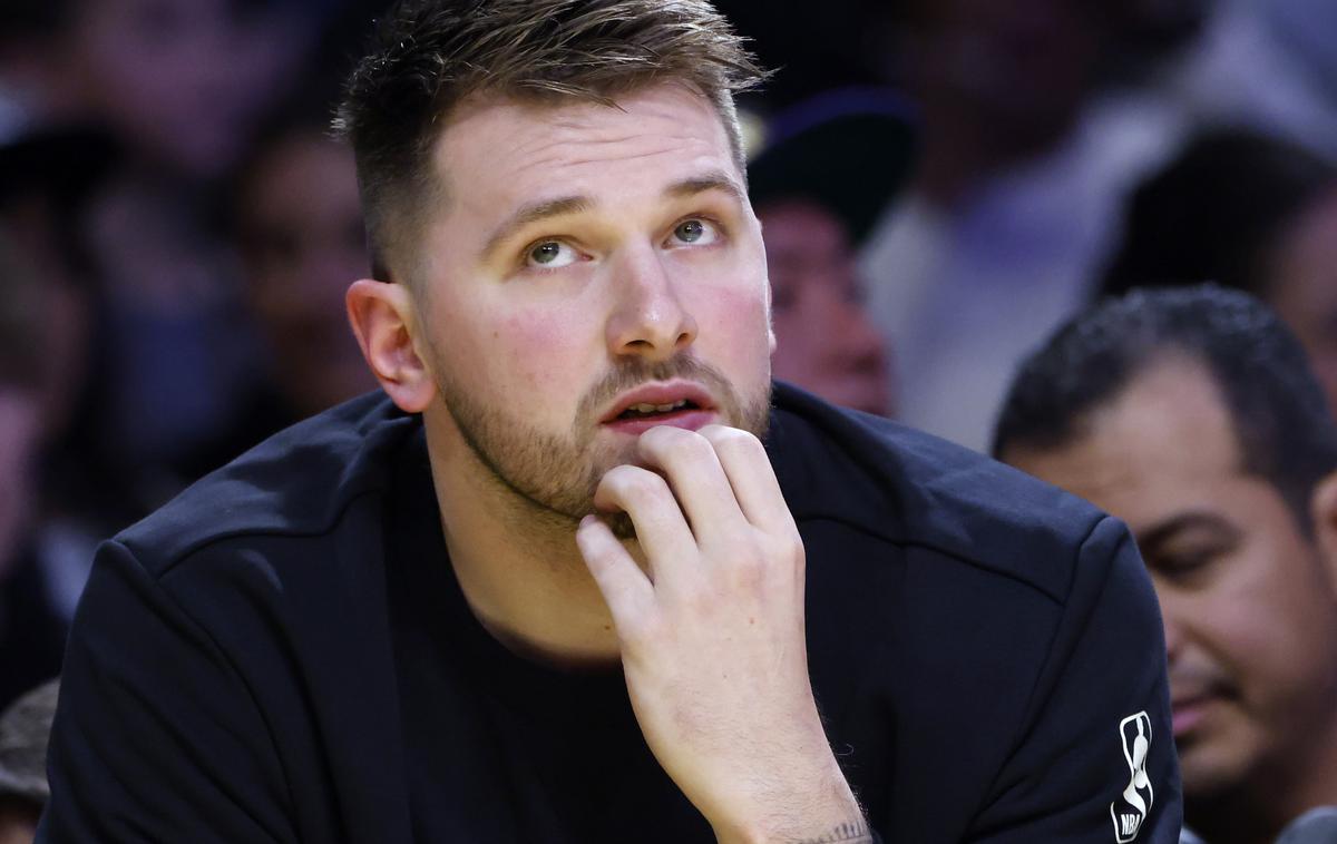 Luka Dončić | Luka Dončić še čaka na svoj prvenec v dresu LA Lakers. | Foto Guliverimage