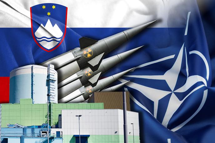 Pomen jedrskega dežnika Nata za Slovenijo. | "Nato je bil ustanovljen na samem začetku atomske dobe, slaba štiri leta po eksploziji ameriške jedrske bombe nad Hirošimo in le nekaj mesecev pred uspešnim preizkusom prve sovjetske v Semipalatinsku. Zato je tudi jedrsko zavezništvo in bo takšno ostalo, vse dokler bo obstajalo jedrsko orožje," pravi Benedejčič. | Foto Ana Kovač/Shutterstock