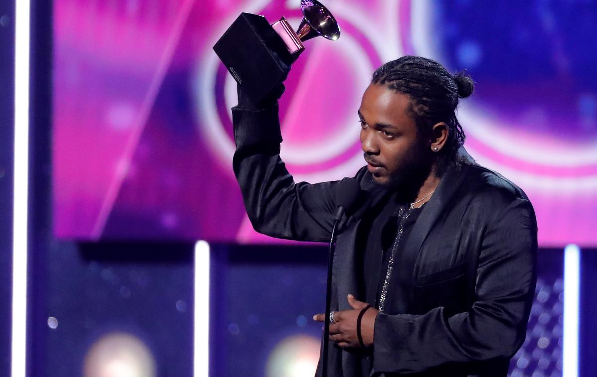 Kendrick Lamar | Za največjega favorita na nocojšnji podelitvi grammyjev velja raper Kendrick Lamar. | Foto Reuters