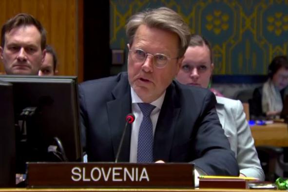 Varnostni svet ZN na predlog Slovenije za zaprtimi vrati razpravljal o razmerah v BiH