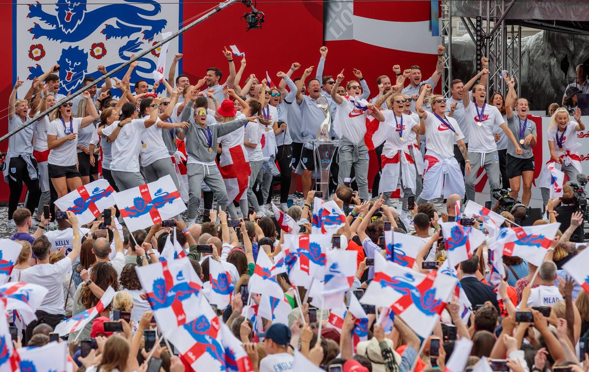 Euro 2022 ženske Anglija | Na zadnjem Euru za nogometašice so bile leta 2022 najboljše Angležinje. | Foto Guliverimage