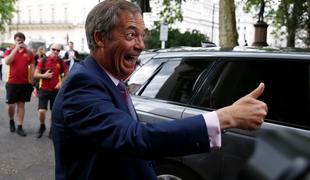 Farage se v Evropskem parlamentu ne bo pridružil Salviniju