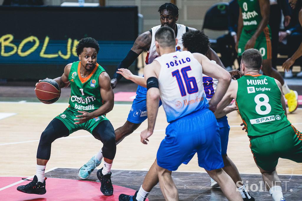 Liga ABA, četrtfinale: Cedevita Olimpija - Igokea, Tivoli