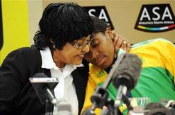 Suspenzi v primeru Caster Semenya