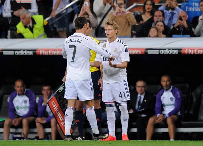 Ko je 23. maja 2015 zamenjal Cristiana Ronalda, je postal najmlajši igralec v zgodovini Reala. | Foto: Getty Images