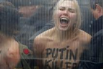 Femen, protest proti Putinu