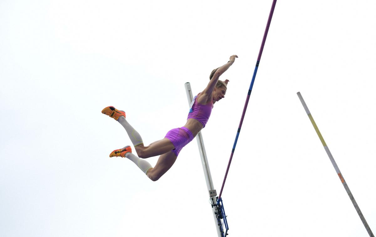 Tina Šutej | Tina Šutej je v Budimpešti preskočila 4,73 metra in postavila rekord mitinga. | Foto Reuters