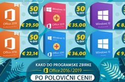 Poletna razprodaja: Windows 10 že za 8,67 evra