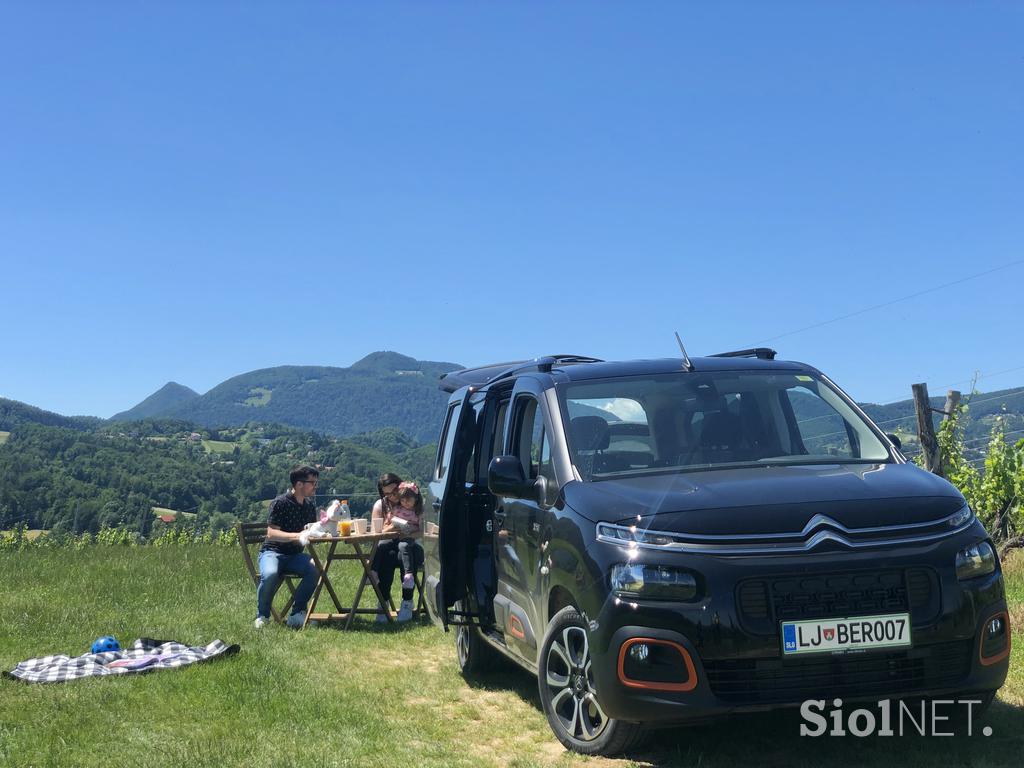 Citroën Berlingo/kampiranje/Flip camping box