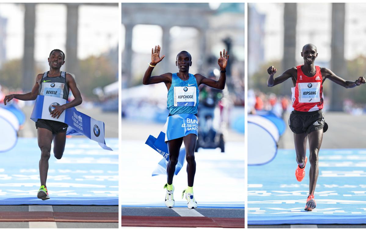 Bekele, Kipchoge, Kipsang Berlin | Foto SCC EVENTS/Jiro Mochizuki